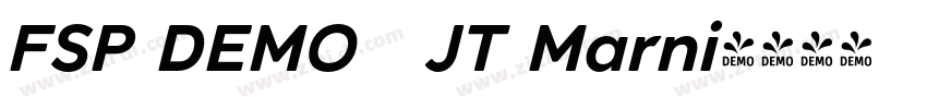 FSP DEMO   JT Marni字体转换